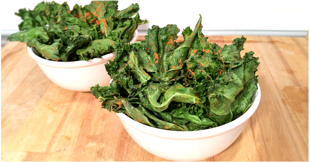 Chips de Kale | El mejor y más saludable snack