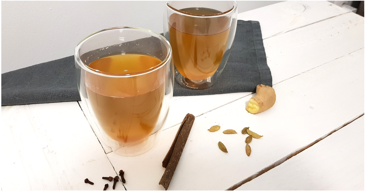 Infusión o Té de Jengibre | Como hacer té de jengibre en casa