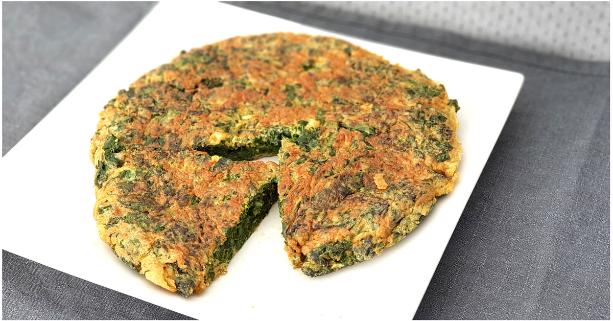 Tortilla de kale | La mejor opción para tus cenas