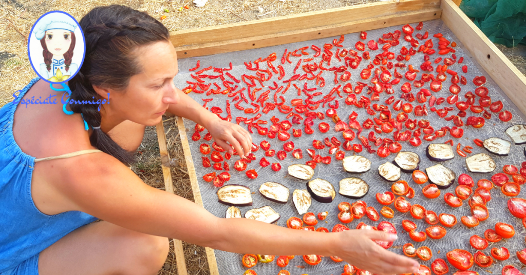 Como deshidratar tomates al sol