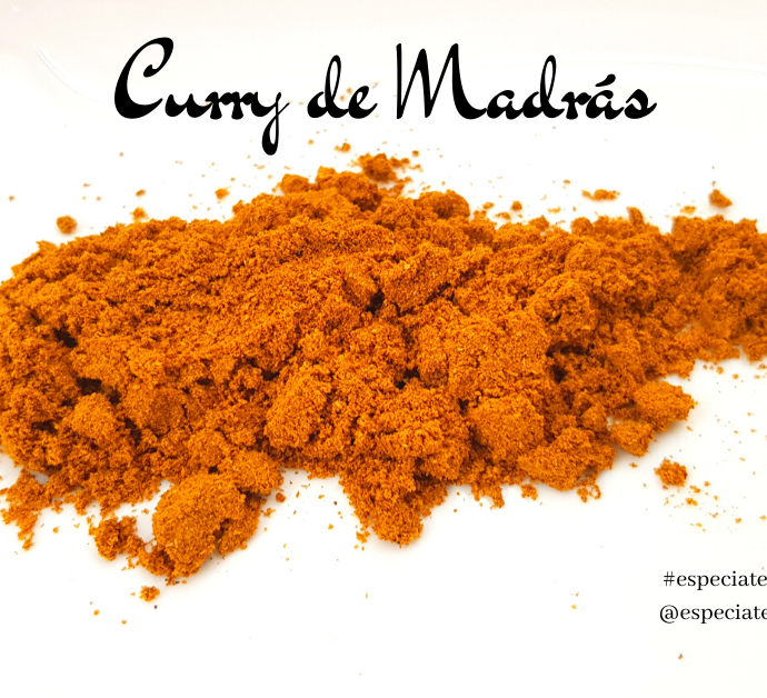 Curry de Madrás – Mezcla de especias para salsas o curries