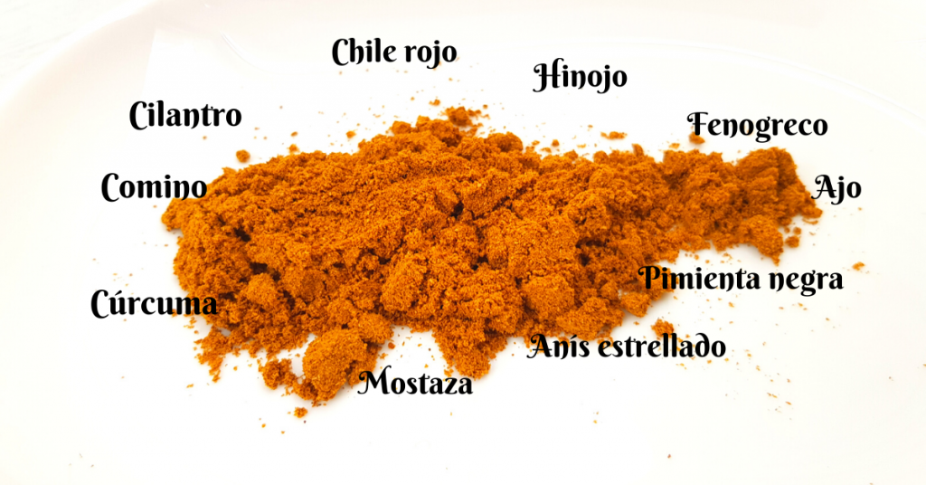 Curry de Madrás - Mezcla de especias