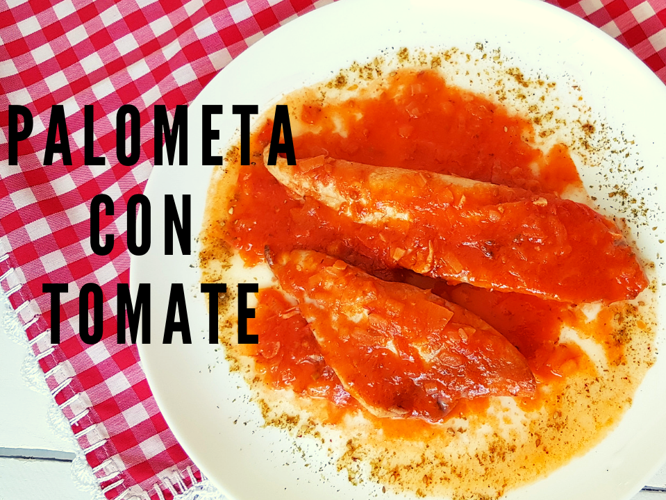 Palometa con tomate